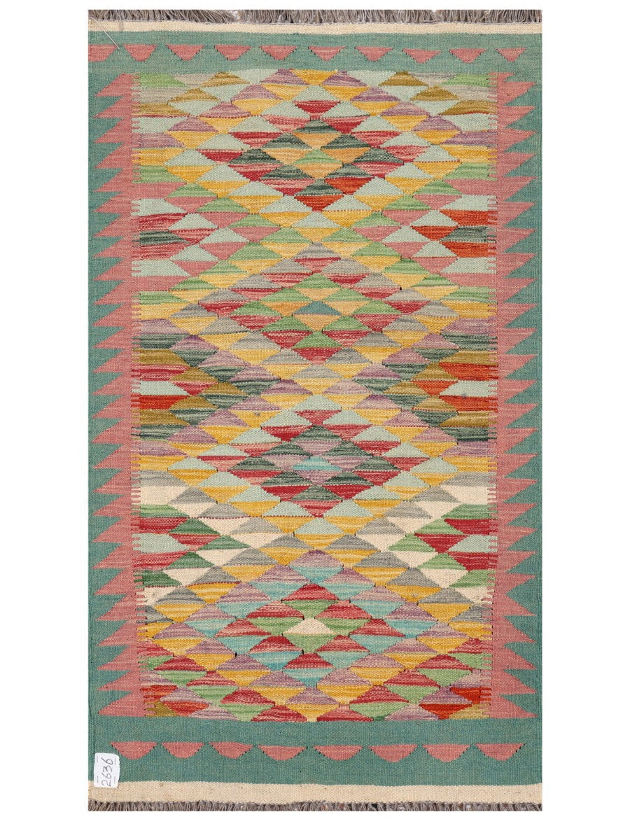 Maimana Afghanistan Kilim Rug - 150 x 85 cm