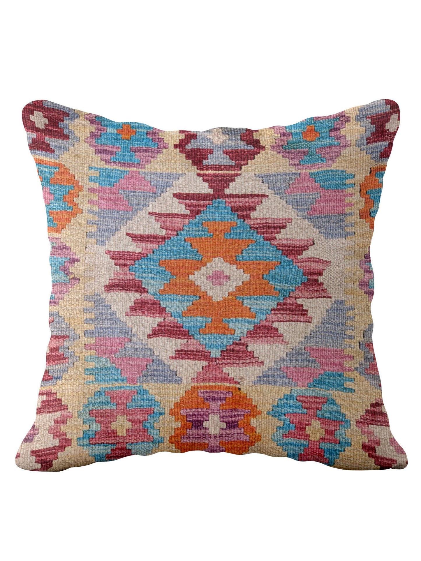 Afghan Kilim Cushion Cover - 45 x 45 cm