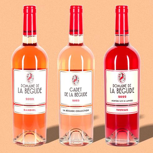 Vin rosé bio ~ Bandol