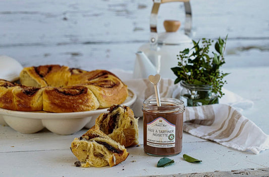 Hazelnut spread organic palm oil free