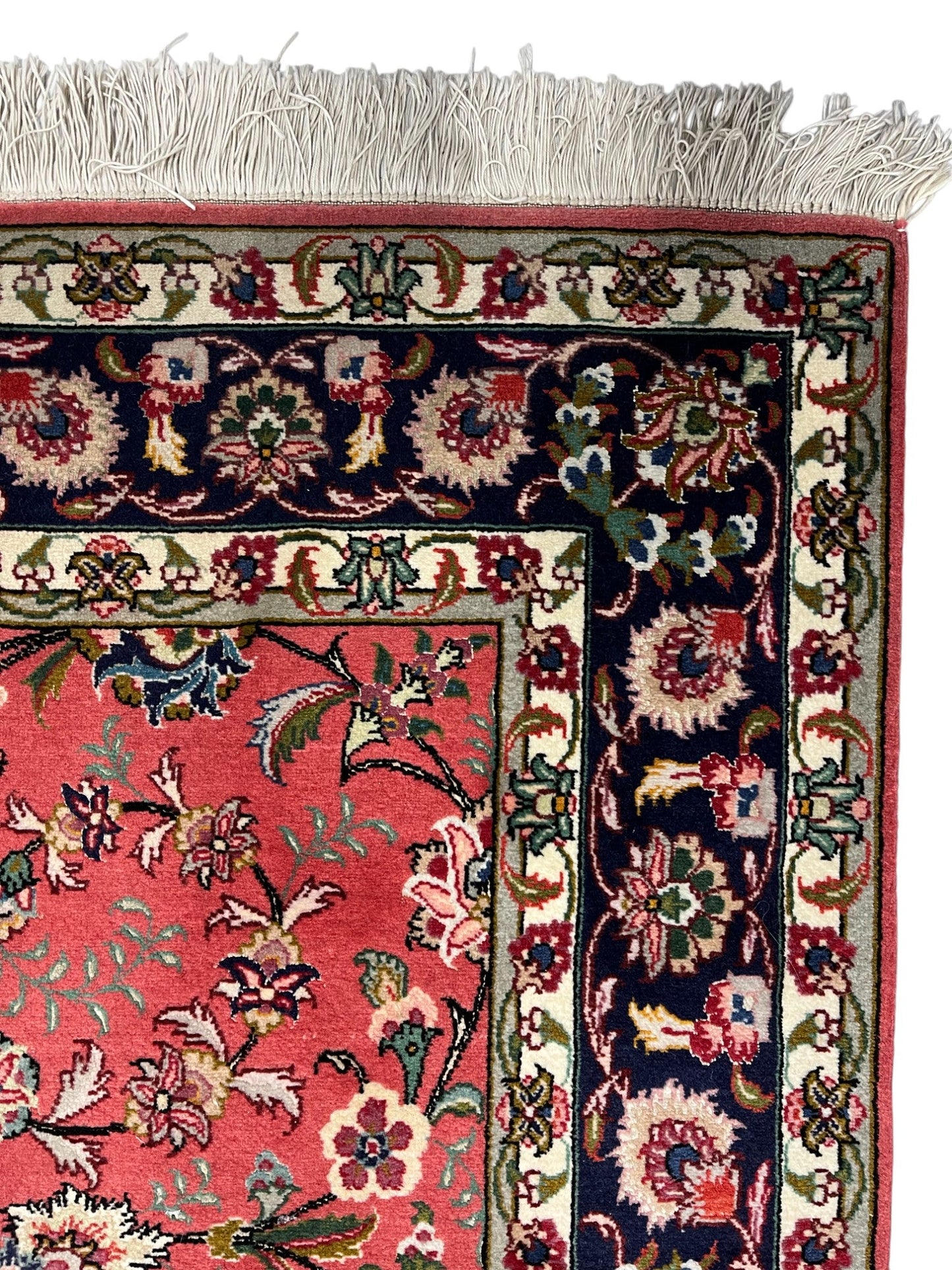 Tabriz Persian Vintage Hand Knotted Wool Rug - 150 x 100 cm