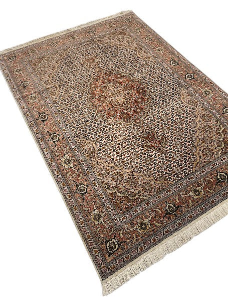 Tabriz Persian Vintage Hand Knotted Wool Rug - 150 x 100 cm