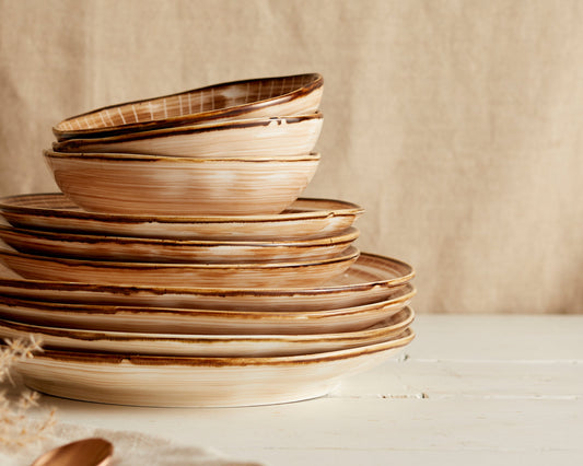 Marsali Porcelain Round Starter Plate