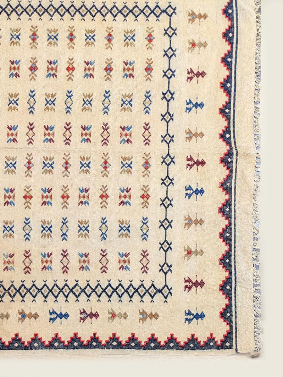 Turkish Vintage Kilim Rug - 211 x 95 cm