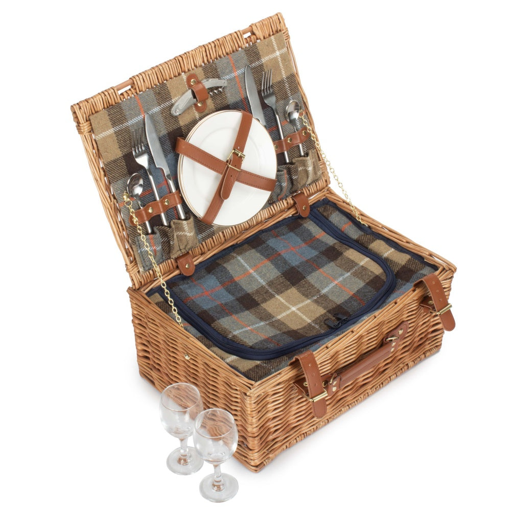Panier de pique-nique en osier Ravenstor pour 2 personnes