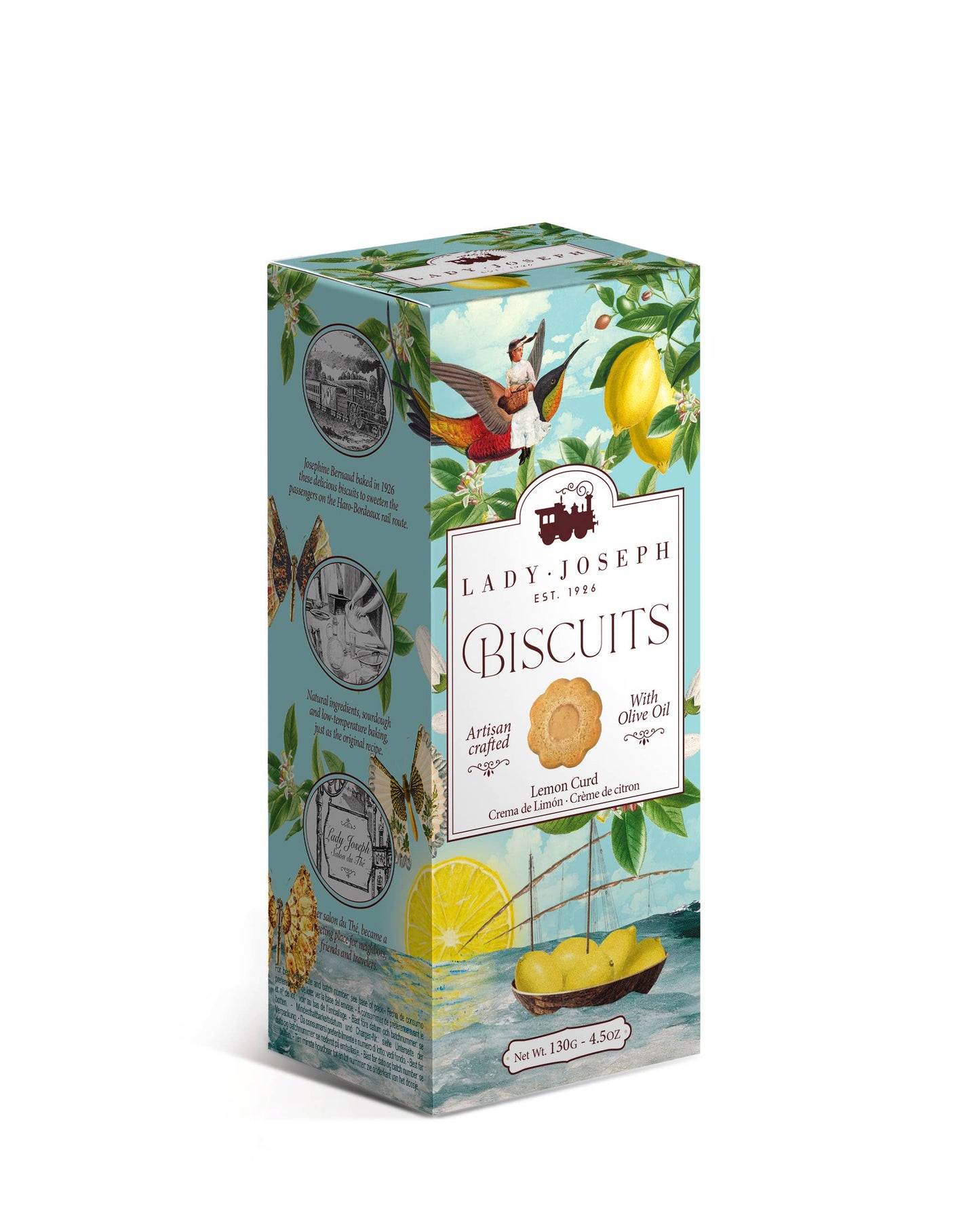 Galletas de crema de limón