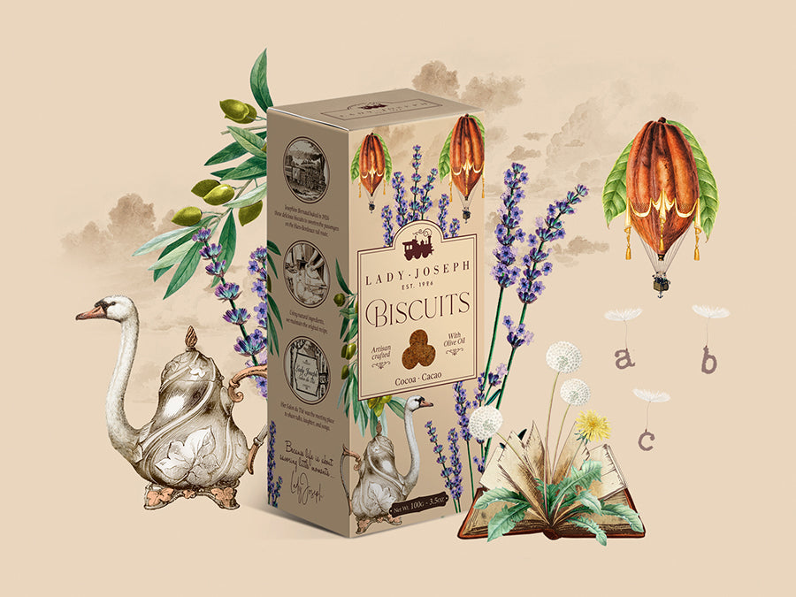 Lady Joseph cacao biscuits - premium Spanish artisan cookies