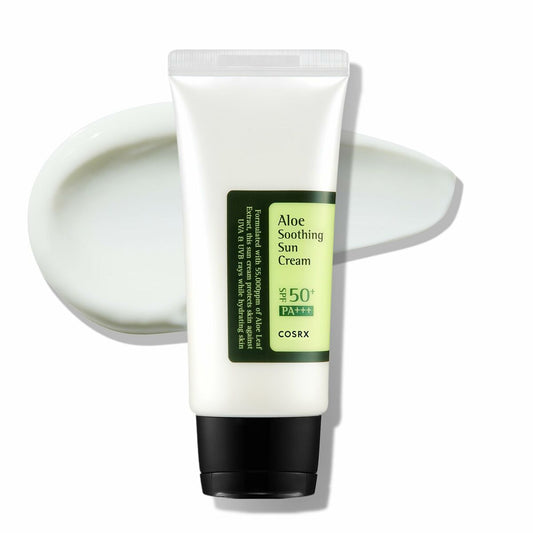 Crema solar facial Cosrx ALOE CALMANTE FPS 50+ 50 ml