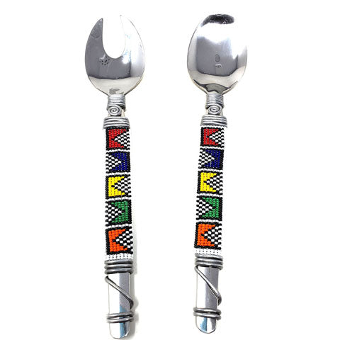 Beaded Salad Set - 08-0