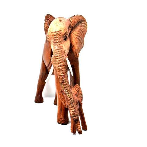 Elephant with Baby Sculpture 11-2