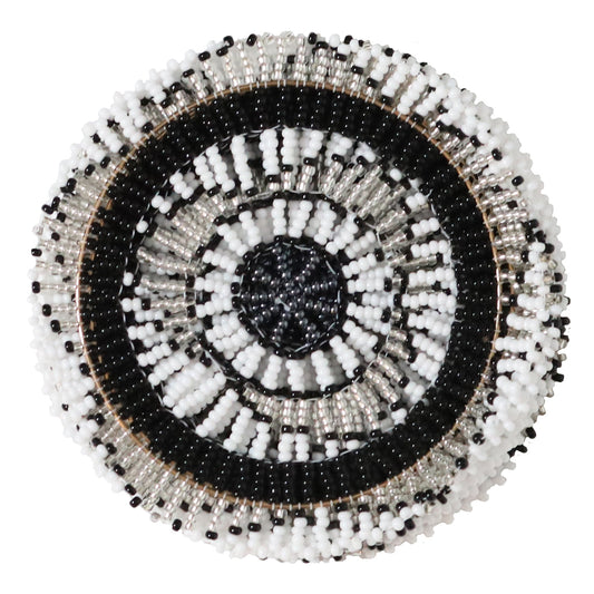 Beaded Coasters Set of Six | Made by Zimbabwean Artisans-10