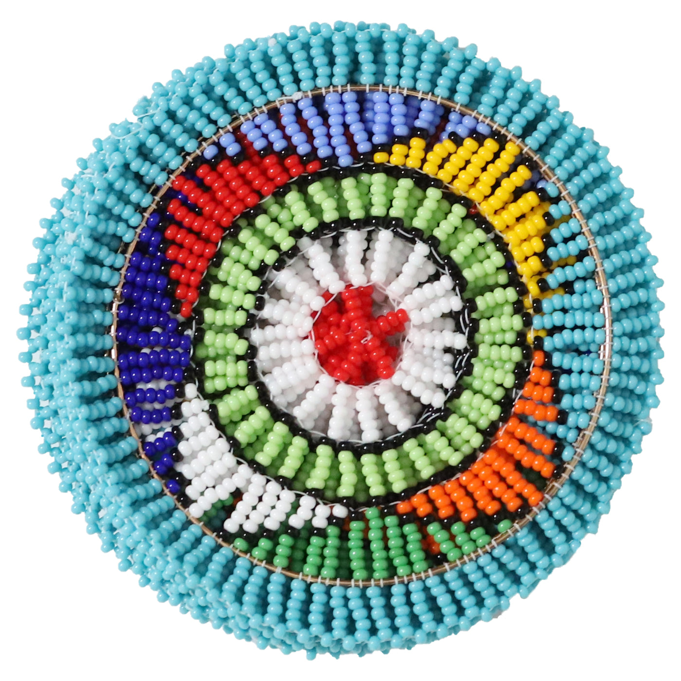 Beaded Coasters Set of Six | Made by Zimbabwean Artisans-11