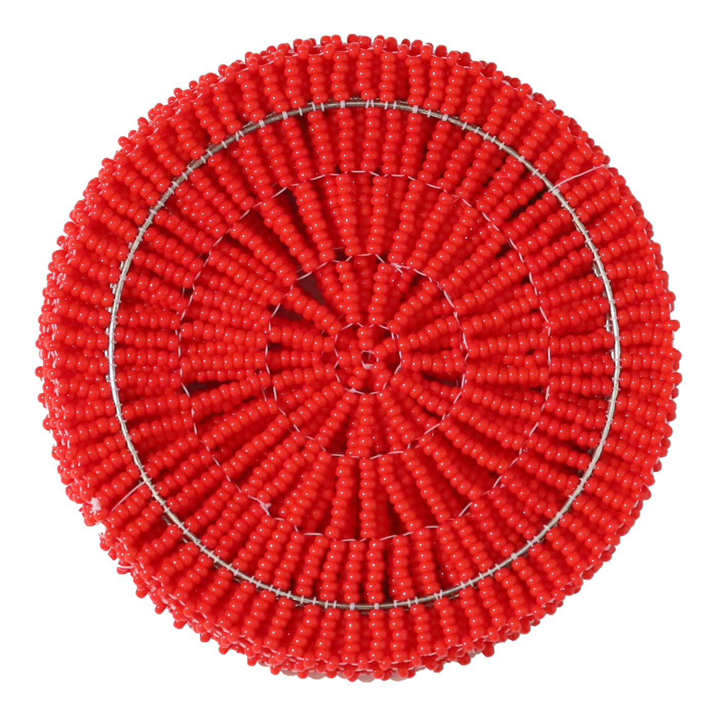 Beaded Coasters Set of Six | Made by Zimbabwean Artisans-2