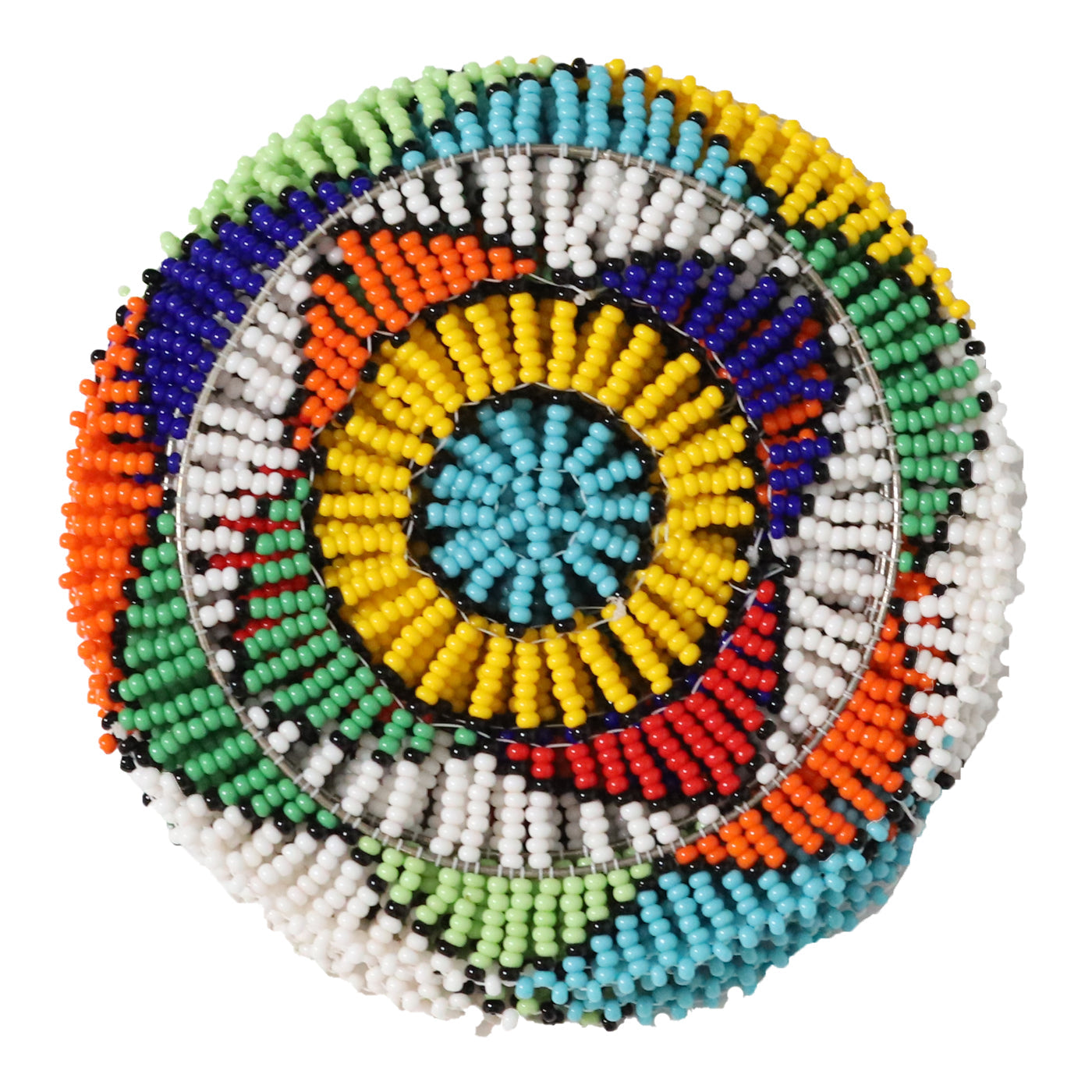 Beaded Coasters Set of Six | Made by Zimbabwean Artisans-8