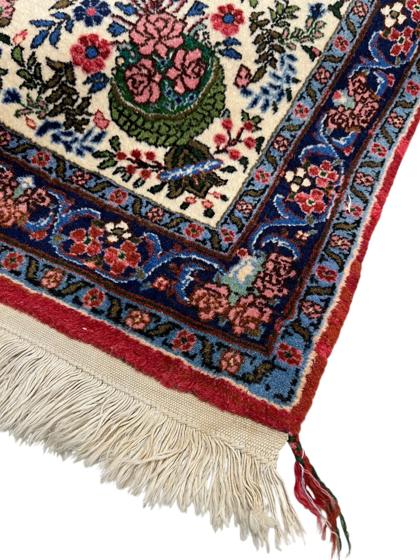 Saruk Persian Vintage Hand Knotted Wool Rug - 120 x 75 cm