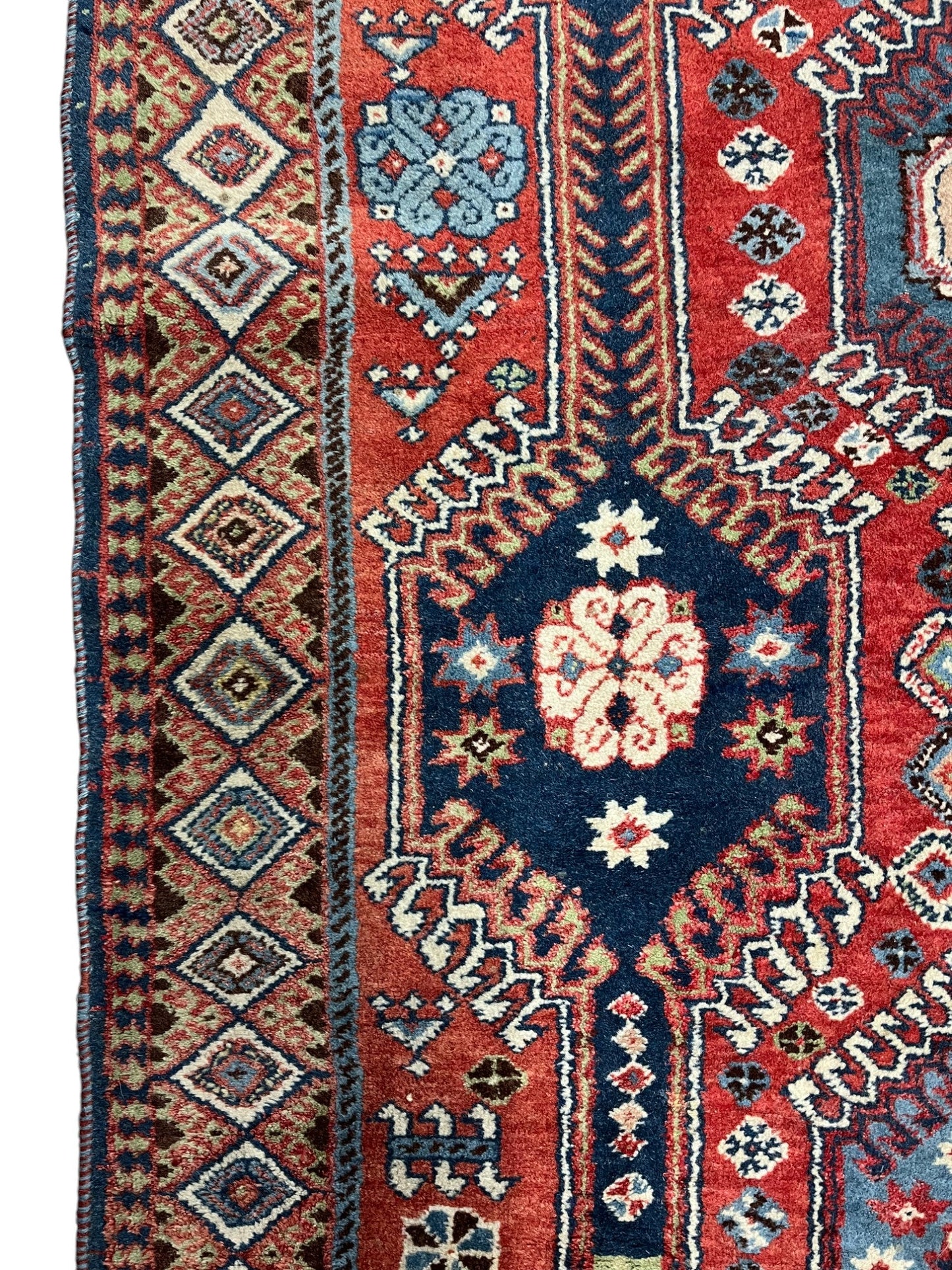 Yalameh Persian Vintage Hand Knotted Wool Rug - 160 x 100 cm