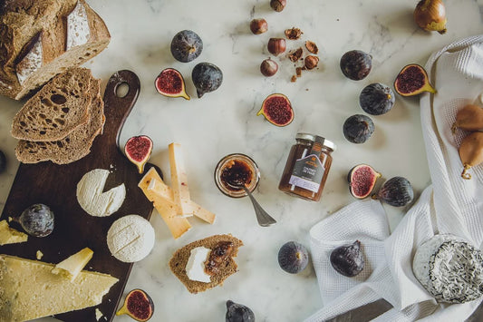 Mermelada de higos y nueces