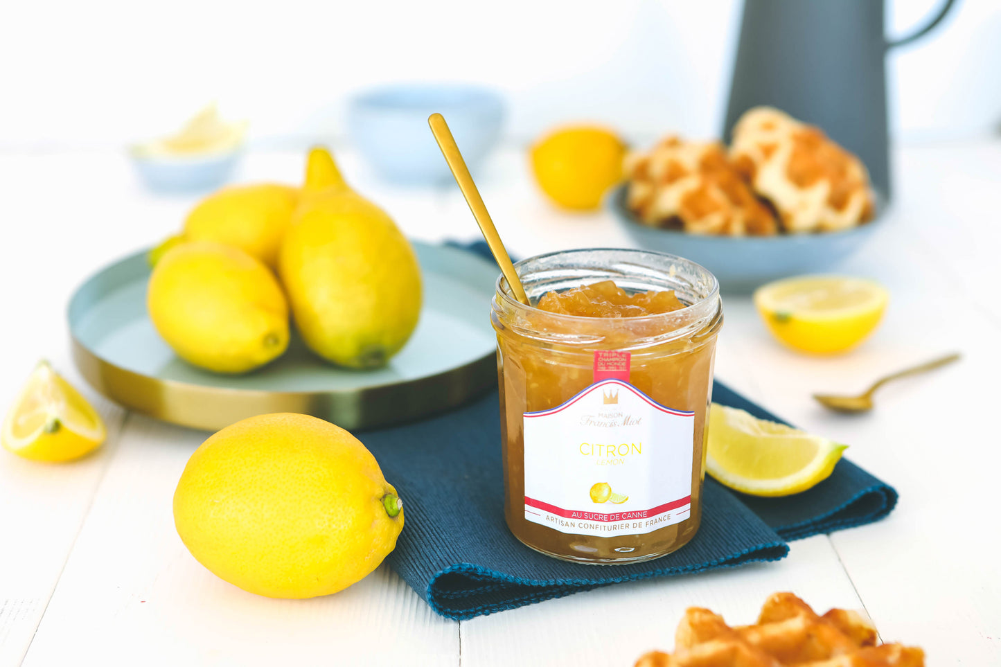 Confiture de citron artisanale au sucre de canne