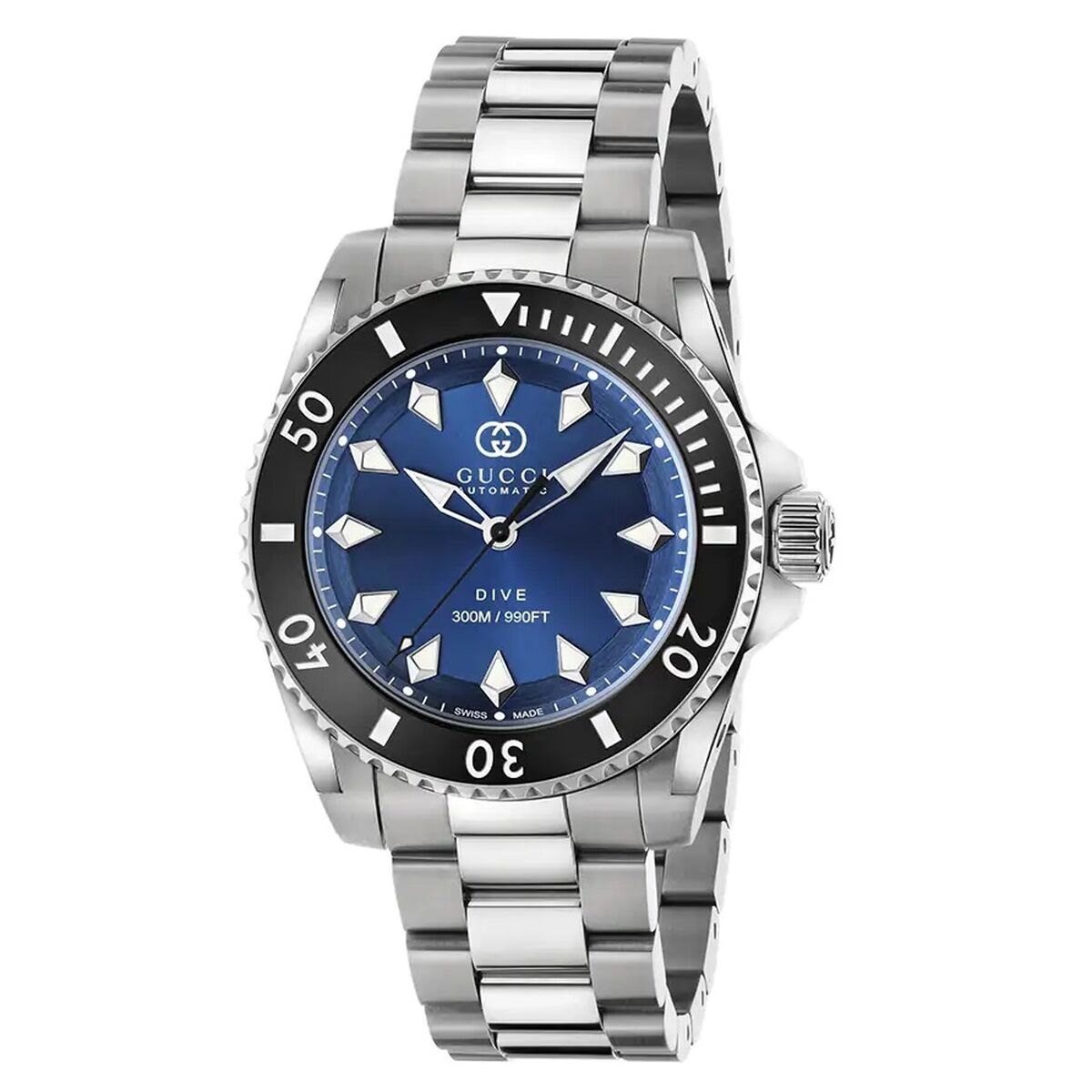 Men's Watch Gucci YA136362 Silver MAISON ELISABETH LONDON