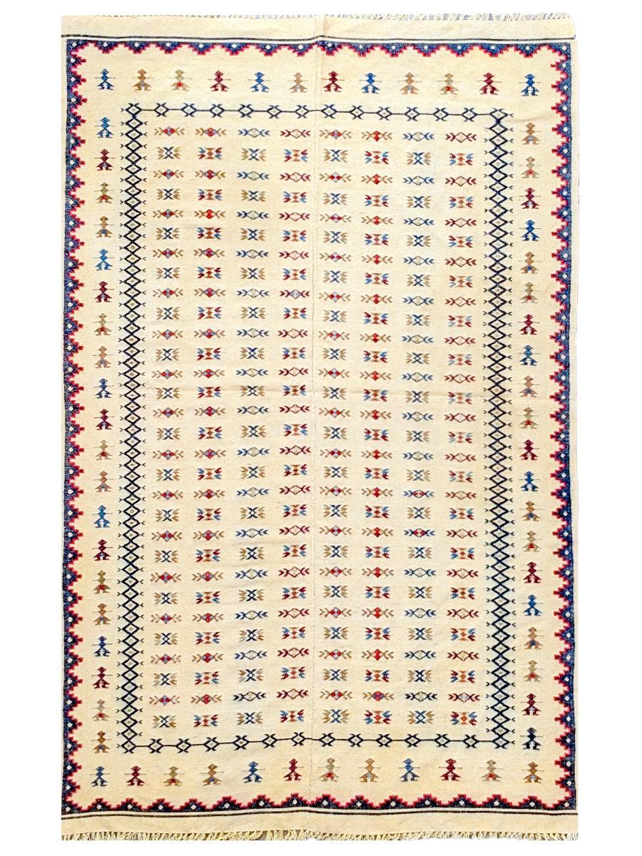 Turkish Vintage Kilim Rug - 211 x 95 cm