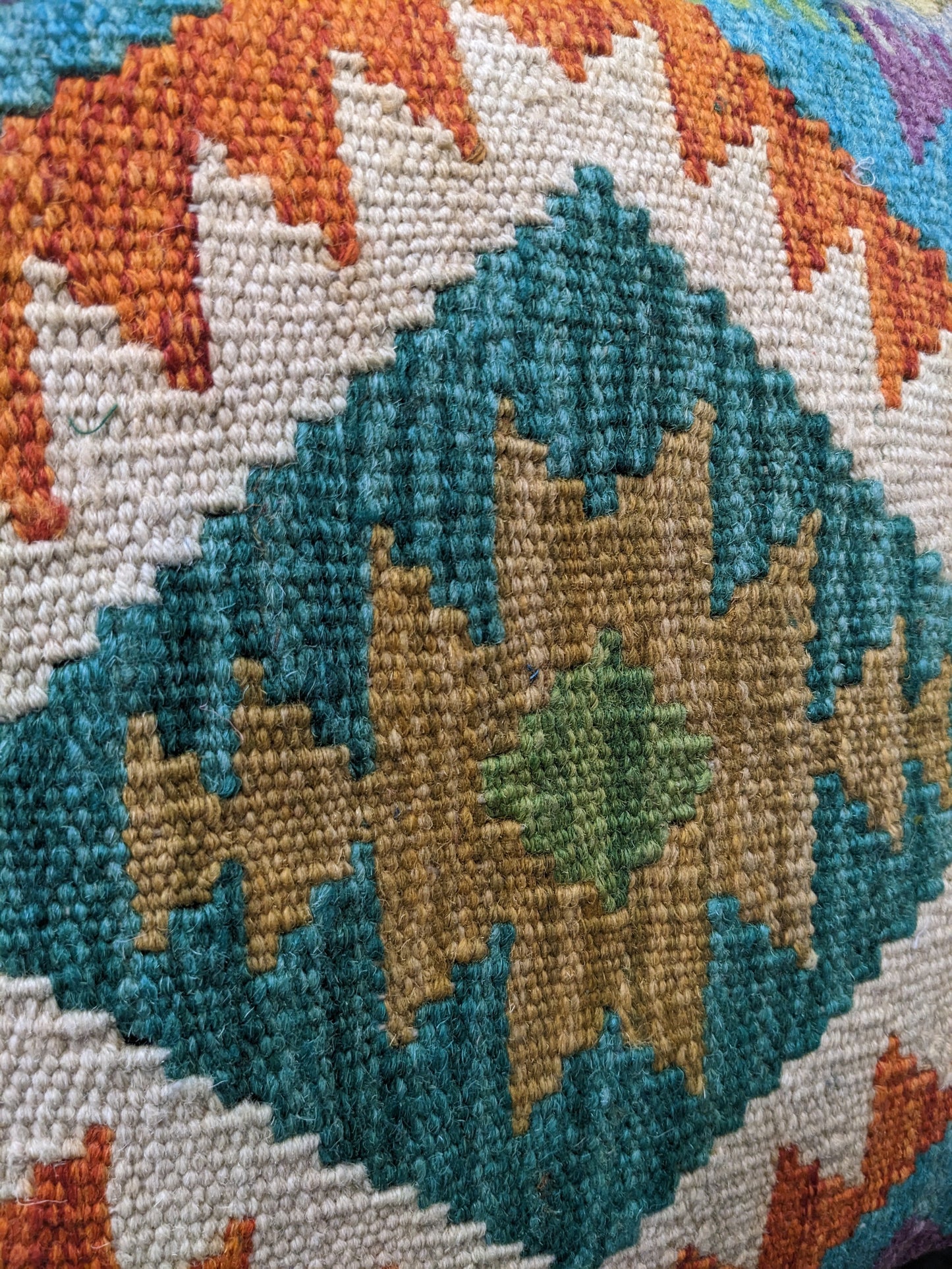 Afghan Kilim Cushion Cover - 45 x 45 cm