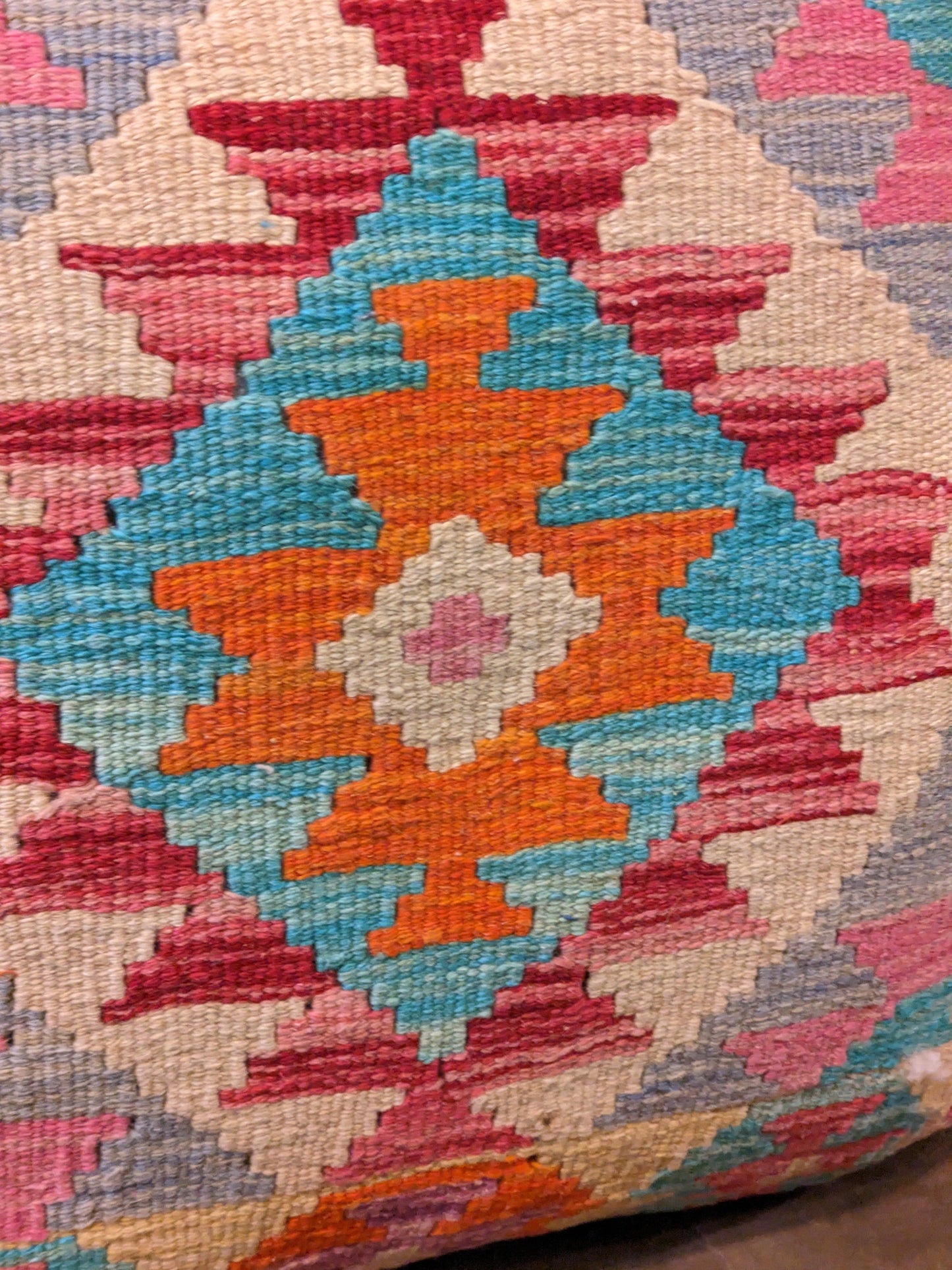 Afghan Kilim Cushion Cover - 45 x 45 cm