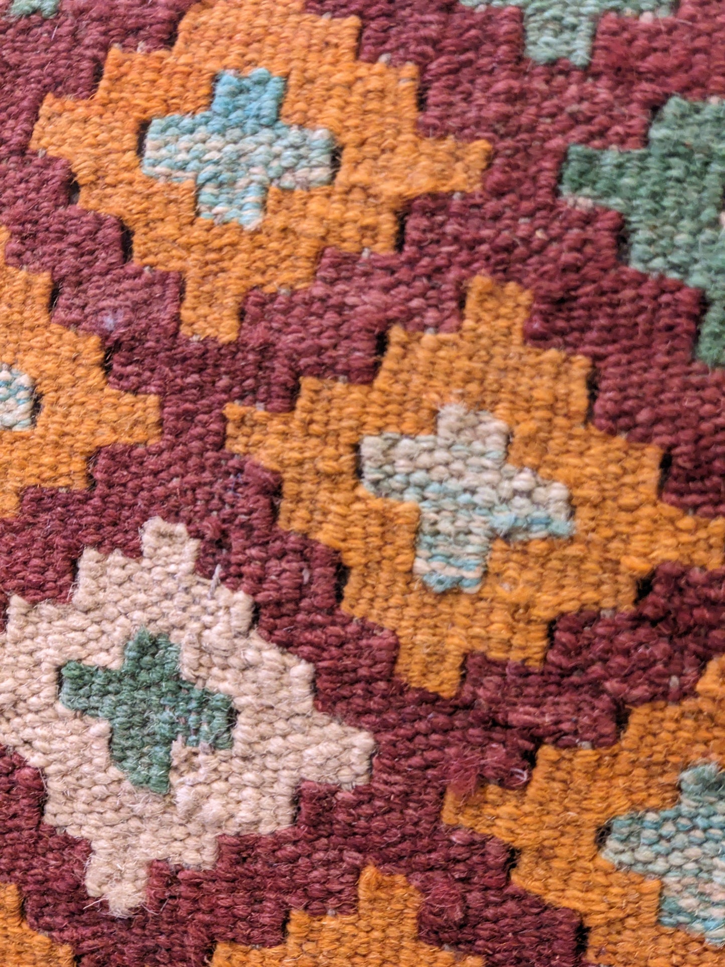 Afghan Kilim Cushion Cover - 45 x 45 cm