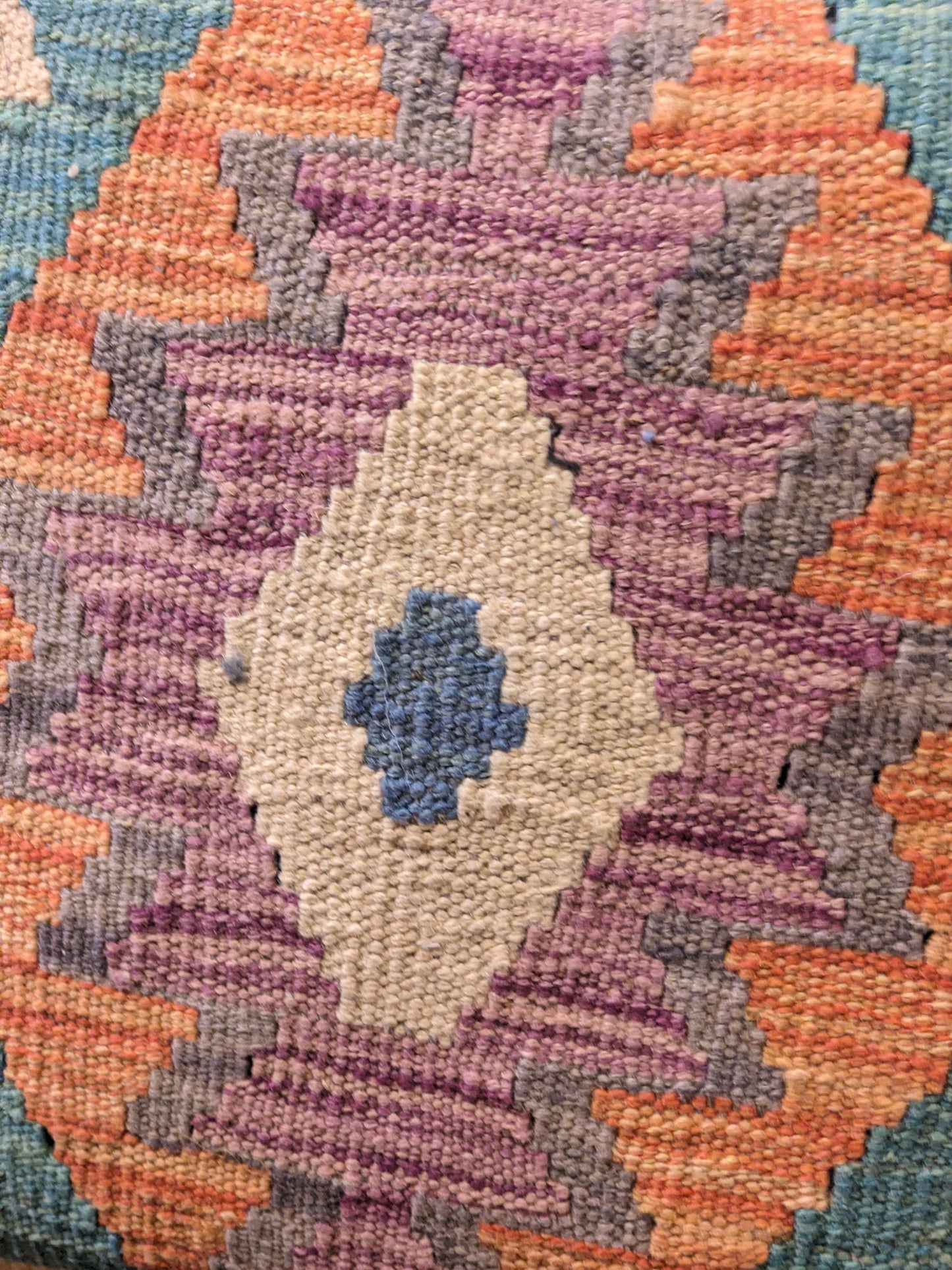 Afghan Kilim Cushion Cover - 45 x 45 cm