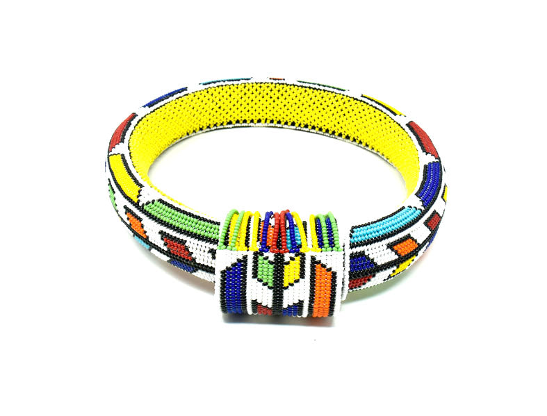 Ndebele Neck Ring with tie 06-0