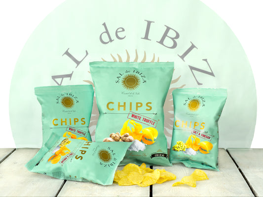 Crisps white truffle & flower of salt from Ibiza