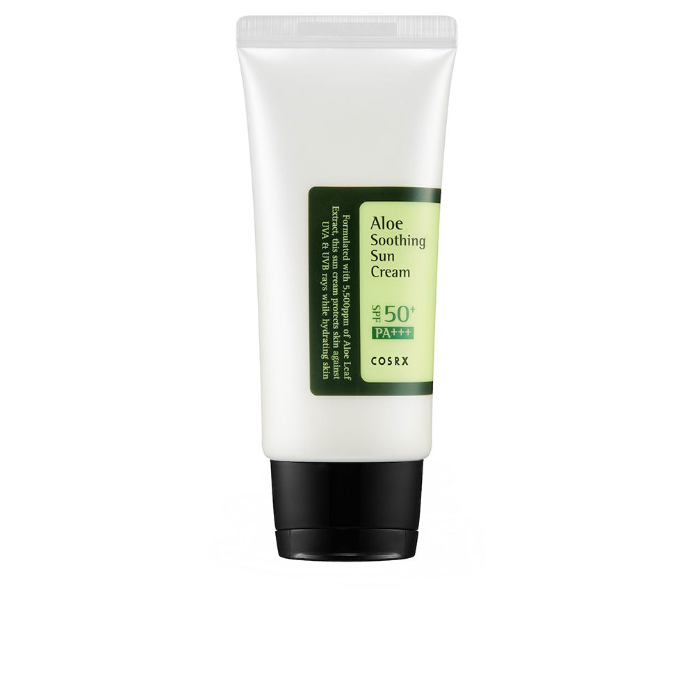 Crème solaire apaisante à l'aloe vera SPF50+ 50 ml
