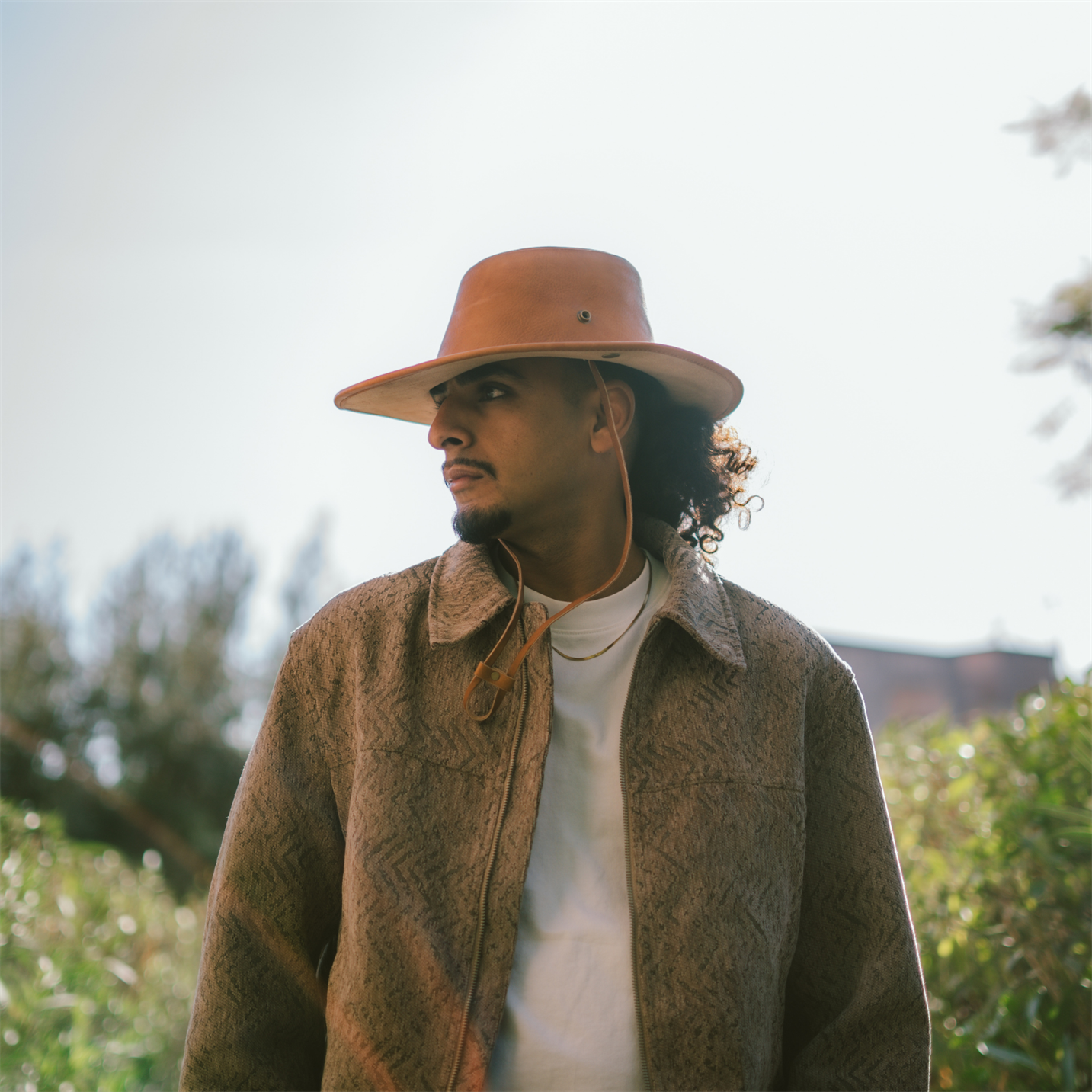 Leather Hat Chevalier